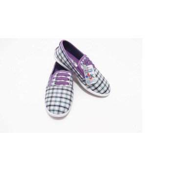 giày Anh Khoa-AK16-kẻ dây tím