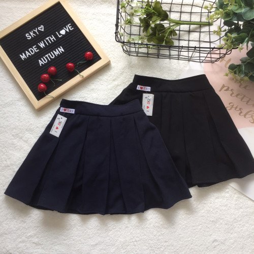Chân váy học sinh xếp ly đen không quần- CVQ69126-kidsky-bán sỉ Chân váy học sinh xếp ly đen không quần- CVQ69126 Chân váy học sinh xếp ly đen không quần- CVQ69126-CHÂN VÁY HÈ SIZE ĐẠI
