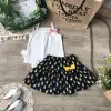 Chân váy hoa kèm quần cho bé size từ 3-10-
