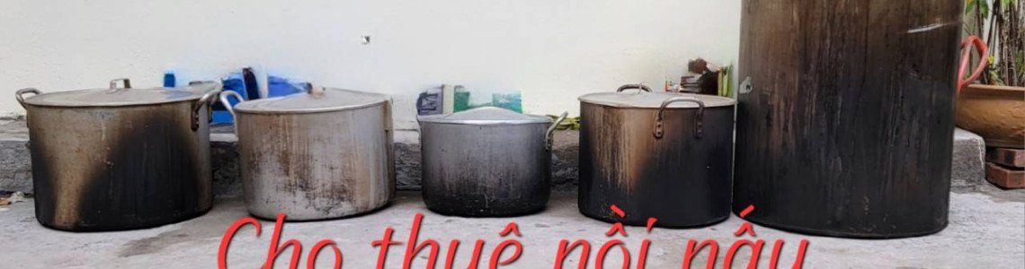 Cho thuê nồi luộc bánh chưng giá rẻ