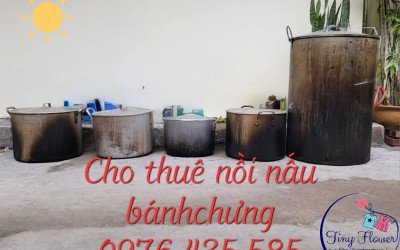 Cho thuê nồi luộc bánh chưng giá rẻ