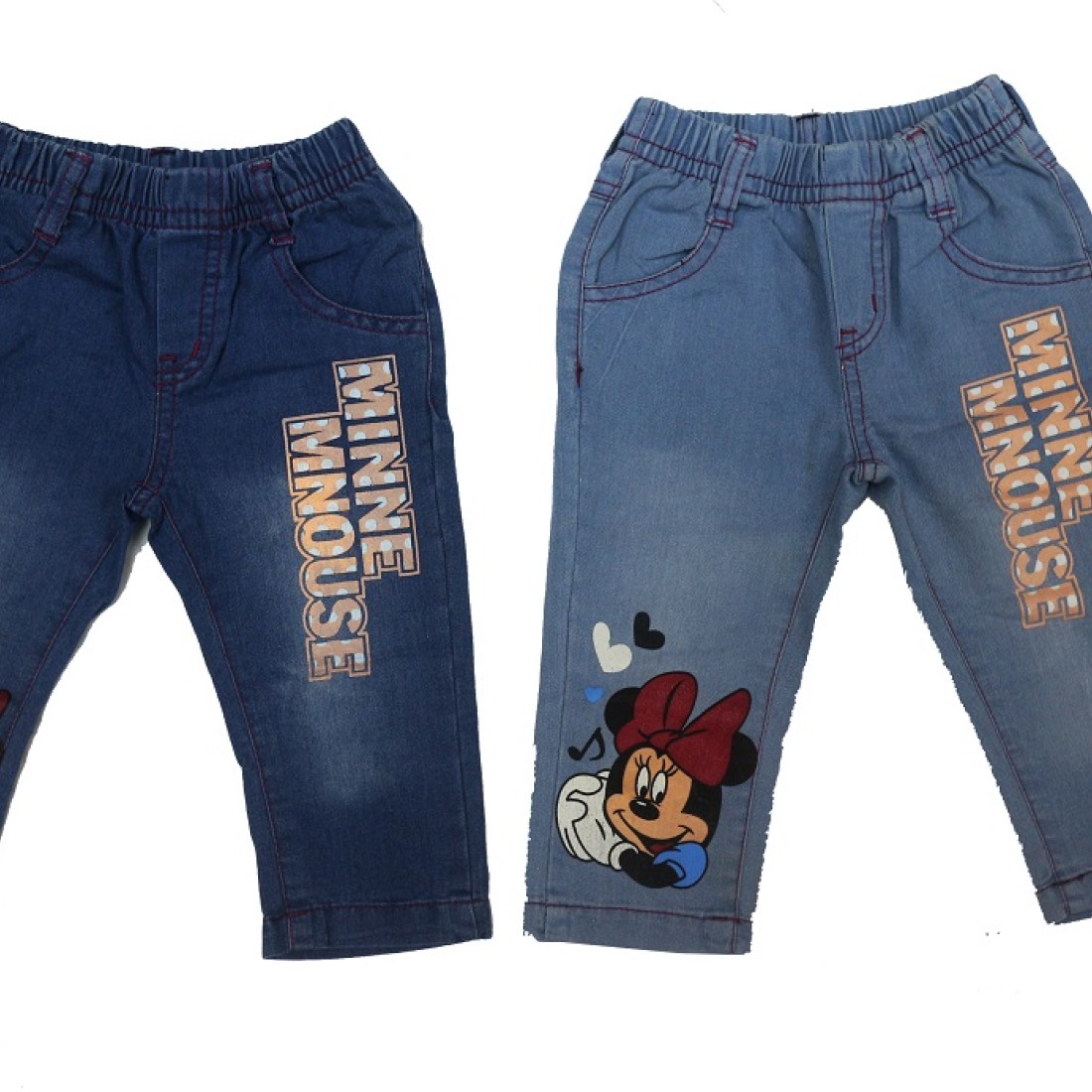 quần jean in hình mickey bé gái- Q2578-