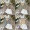 Bộ xuân hè áo hoa tay tiên cho bé gái 